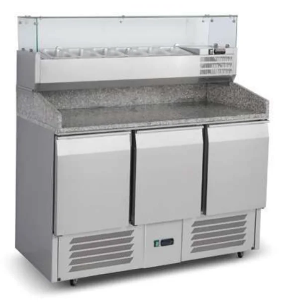 Marble-Top Pizza Counters