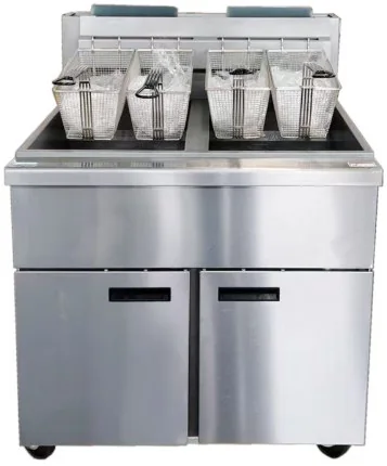 High-Output Split-Tank Gas Fryer